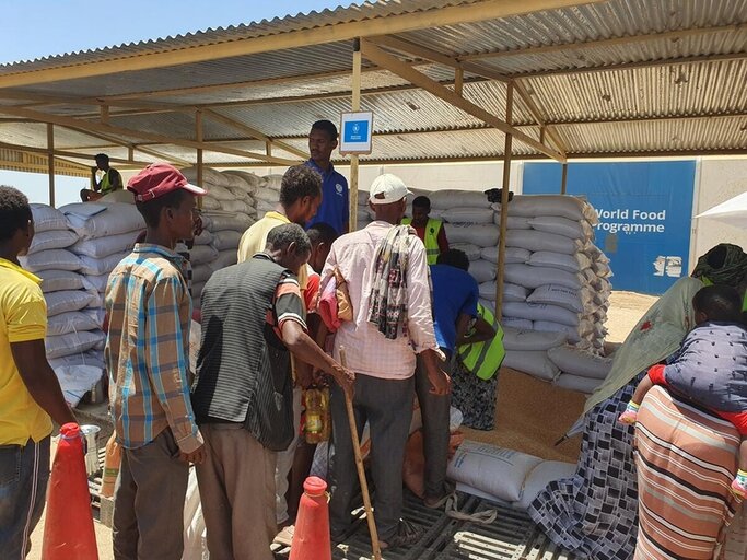 WFP återupptar livsmedelsstödet i krisdrabbade Sudan