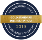 Internship Programme Award badge from University of Oxford